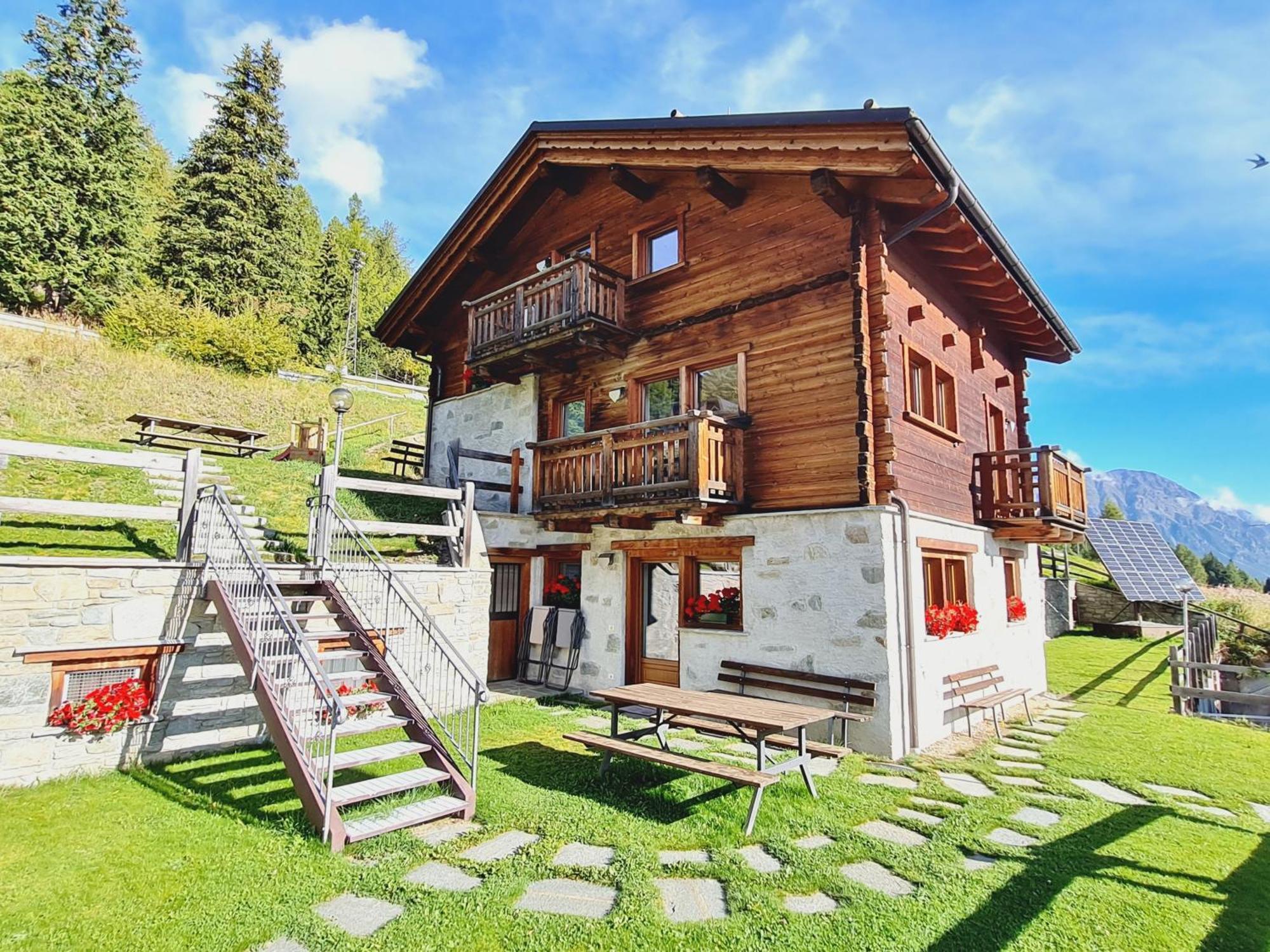 Chalet Selva Isolaccia Exteriér fotografie